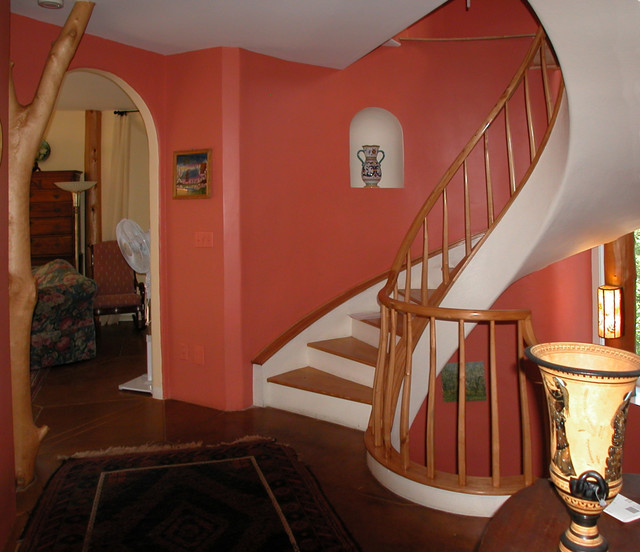 Дизайн лестницы в респектабельном доме.