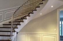 Дизайн современной винтовой лестницы для дома 